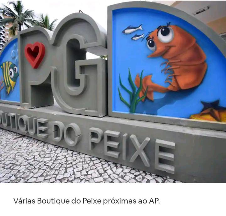 شقة برايا جراندي  في Apartamento A 100M Do Mar E 2 Minutos Da Praia Vila Tupi Na Praia Grande المظهر الخارجي الصورة